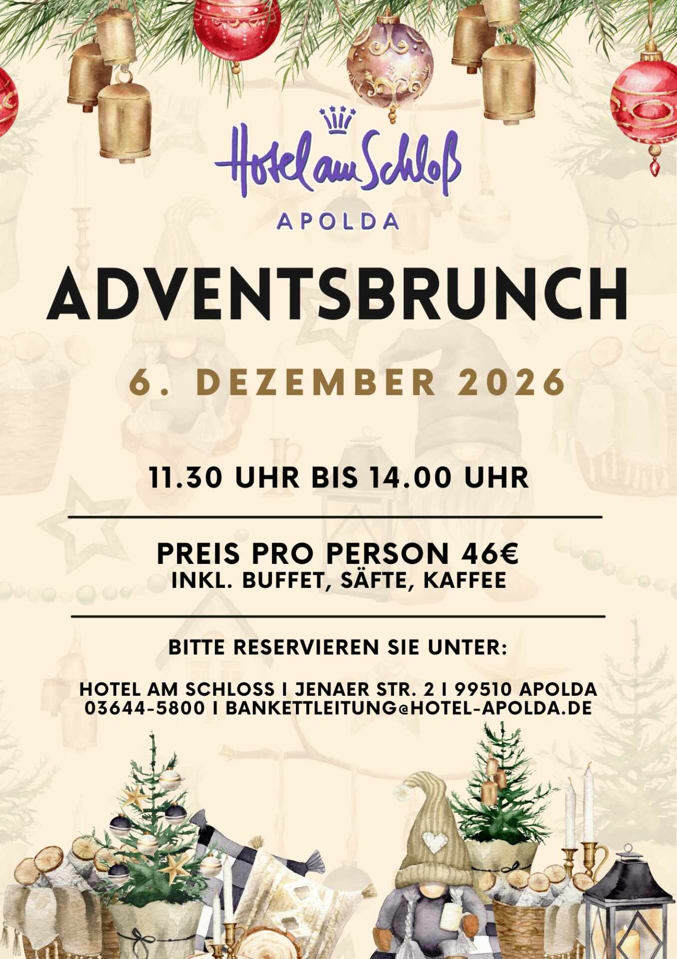 Adventsbrunch 2026