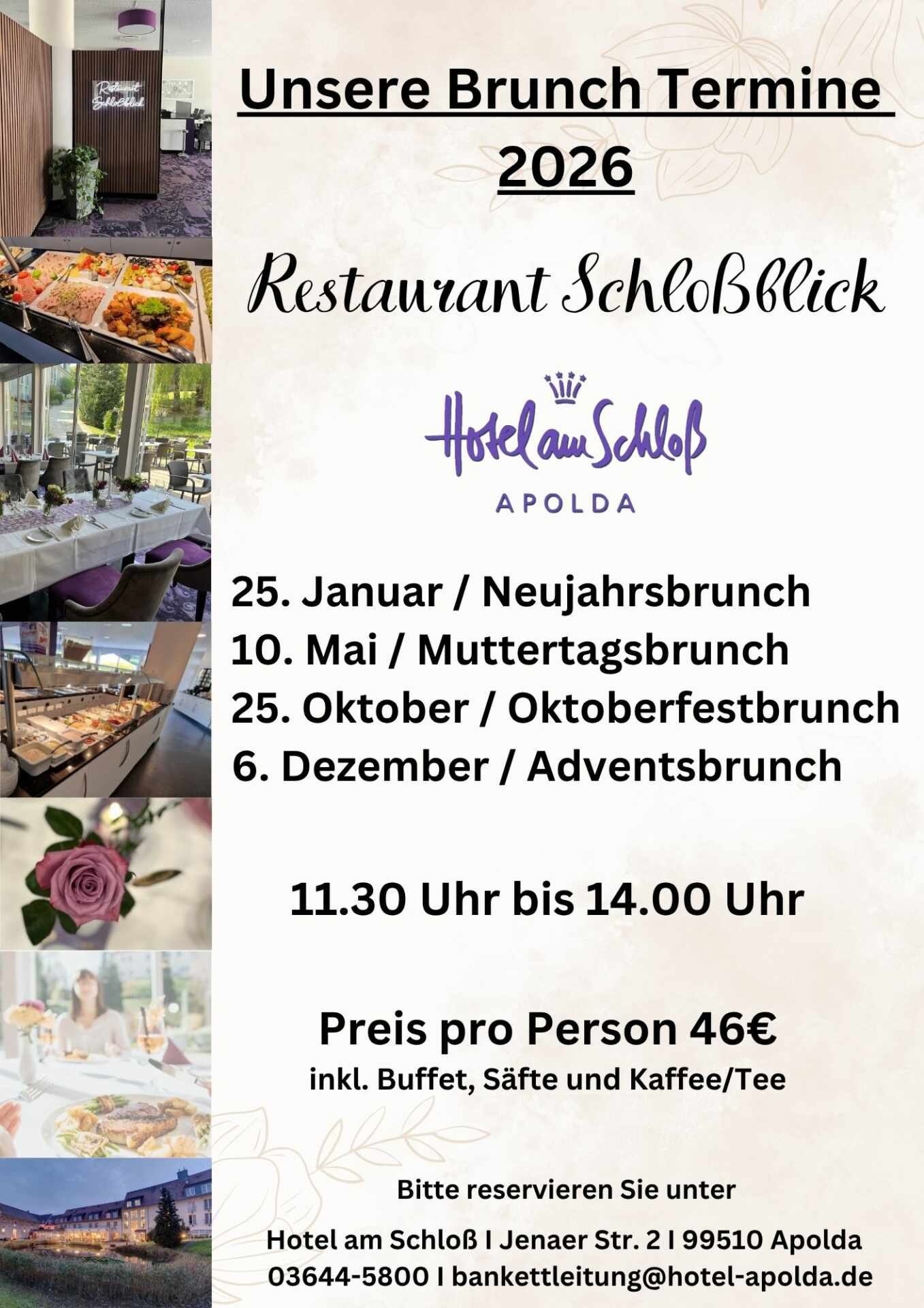 Brunch Termine 2026